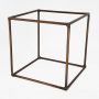 Sillas Conchas - Cubo Grande Rose Gold Avejentado